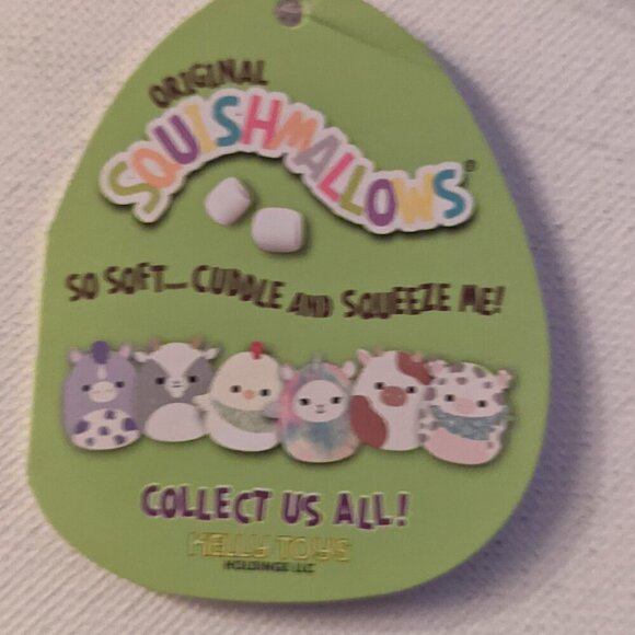 NWT 5" Rosie Spotted Pig Squishmallows Bandana Farm Squad Plushie Stuffed Animal - Picture 3 of 5